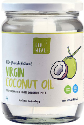

Ecoheal Cold Processed Extra Virgin Coconut Oil Jar(500 ml)