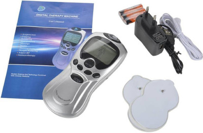 

Clomana Best Digital Therapy Machine Stroke Acupuncture Scrapping (Silver) Full Body (Manipol) Electrotherapy Device(CM-6)