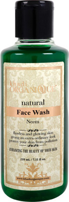 

khadi organique NEEM FACE WASH 210 ML PACK OF 1 Face Wash(210 g)