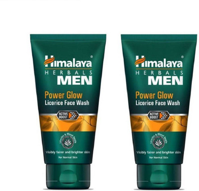

Himalaya Men Power Glow Licorice face wash 100g pack of 2 Face Wash(200 g)