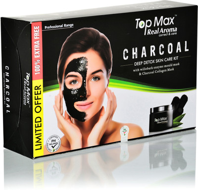 

Top Max Charcoal Deep Detox Skin Care Facial Kit 620 g(Set of 5)