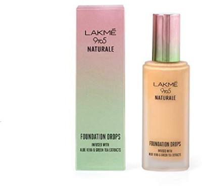 

Lakme 9 to 5 Naturale Foundation Drops, Rose Silk Foundation(Rose Silk)