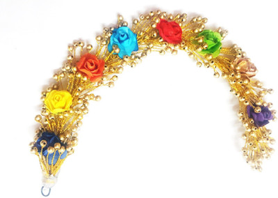 

Gayatri Designer Wedding Gajra Hair Accessory (Multi Colour) Hair Accessory Set(Multicolor)