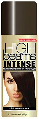 

High Beams Intense Temporary Spray on Hair Color Brown Black 2.7 Ounce Hair Color(Brown Black)