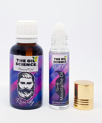 

the oil science Combo of Beard Oil 30 ml & Moustache Oil 8 ml Hair Oil(38 ml)
