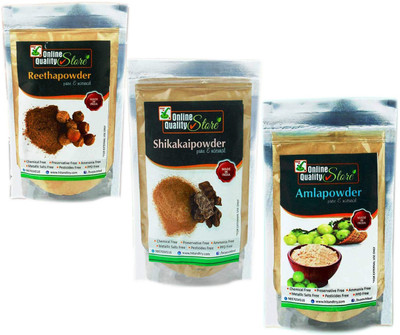 

Online Quality Store Reetha Amla Shikakai Powder For Hairs_900g(900 g)