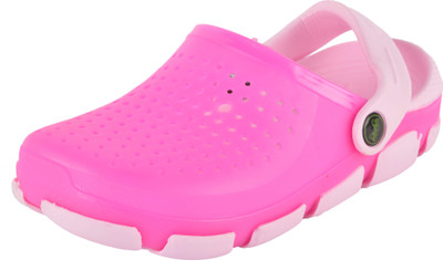 

Yellow Bee Girls Sling Back Clogs(Pink