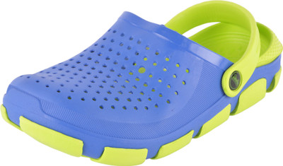 

Yellow Bee Girls Sling Back Clogs(Green