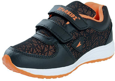 

DAYZ Boys Velcro Running Shoes(Black