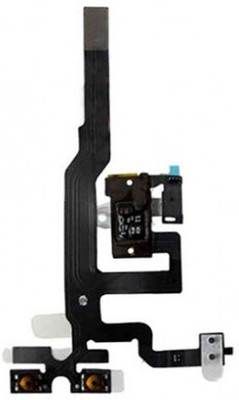 Spares4ever Headphone Earphone Jack Connector flex Cable with Audio Control Button Flex Cable iPhone 4s Audio Jack Flex Cable