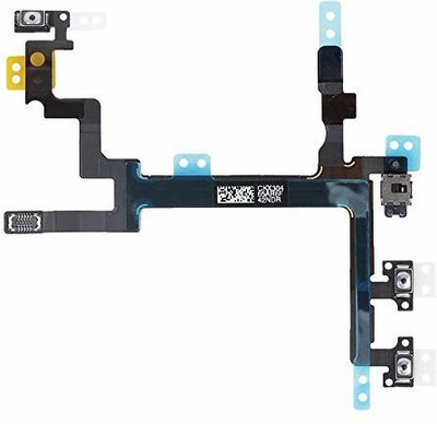Spares4ever Power Volume Button Flex Cable with Audio Control Button Flex iPhone 5 Power ON/OFF Button