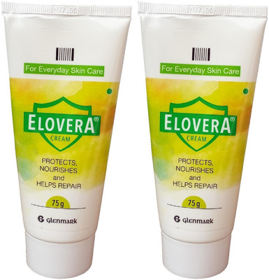 

Glenmark ELOVERA CREAM (Pack Of 2*75g)(150 g)