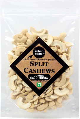 

Urban Platter Split Cashew Nuts, 400g / 14.11oz [Jumbo Kaju Tukda, Healthy & Rich] Cashews(400 g, Pouch)