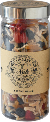 

Library of Nuts Active Amla Assorted Assorted Nuts(200 g, Mason Jar)