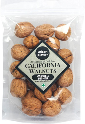 

Urban Platter California In Shell Walnuts, 850g [All Natural, Rich in Omega-3 , Akhrot] Walnuts(850 g, Pouch)