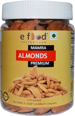 

e food factory Mamara Almonds Premium (250) In pet jar Almonds(250 g, Mason Jar)