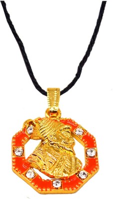 Sullery Religious Jewelry Chhatrapati Shivaji Maharaj Locket With Chain Pendant Set Stainless Steel Pendant
