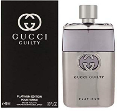 GUCCI GUILTY PLATIMUM EDITION Eau de Toilette - 90 ml(For Men) Flipkart