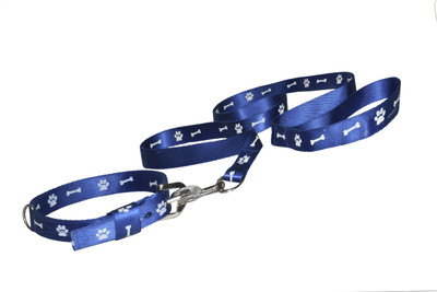 

Ezellohub Dog Collar & Leash(, blue