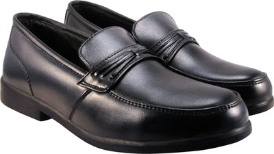 action Synergy Men's ME158-Black Formal Slip On For Men(Black , 10)