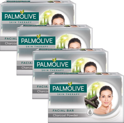 

Palmolive Skin Therapy Soap Bar with Charcoal Powder 75 gm (Pack of 4)(300 g, Pack of 4)