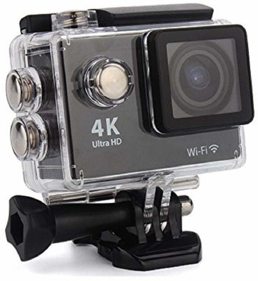 

Pratham 1080P S2 4K WiFi Sports Ultra HD 1080P Waterproof with Rechargeable Battery Compatible with Android, iOS, Tablet Sports and Action Camera(Black, 12 MP)