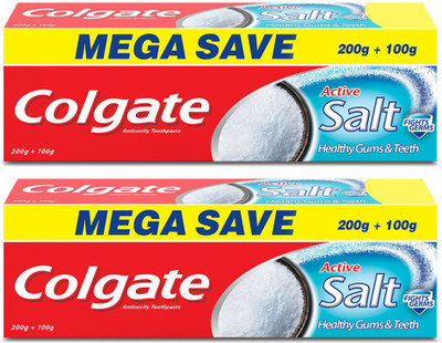 

Colgate Active Salt Toothpaste(600 g, Pack of 2)