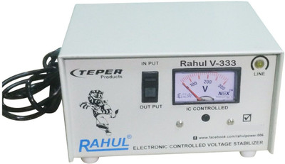 

RAHUL V-333 A Refrigerator Stabilizer Up To 195 Ltr(GRAY)