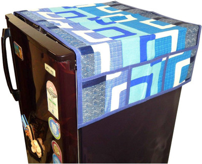 LooMantha Refrigerator  Cover(Width: 55 cm, MUlticolor)