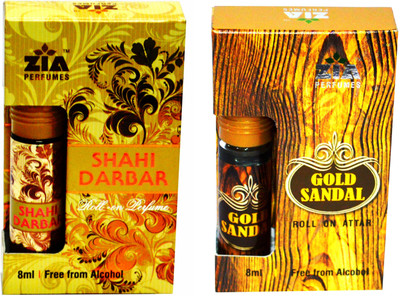 Zia Shahi DARBAR & GOLD SANDAL Special Malaysian Edition Floral Attar(Blends (mukhallat))