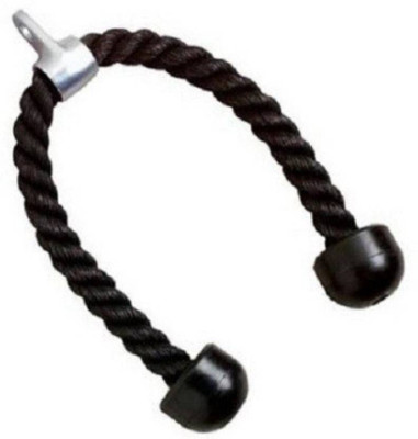 WDS Black Color Bisecps, Triceps Rope, Standard for Home Use Triceps Bar (Black) Triceps Bar(Black)