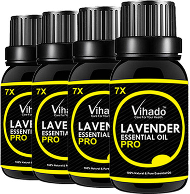 

VIHADO 100% pure and natural lavender oil 7x Pro (15 ml) (pack of 4)(15 ml)