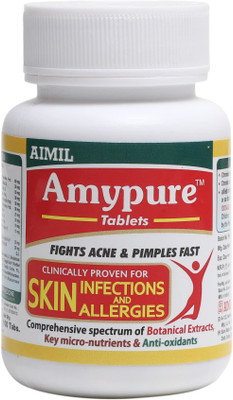 Aimil Amypure Tablets: Ayurvedic Medicine For Skin Health(100 g)