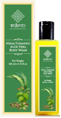 

Sukriti Neem Turmeric Aloe Vera Body wash(200 ml)