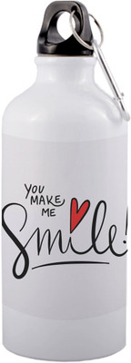 COLOR YARD 600 ml Aluminium Sipper(Pack of 1, White)