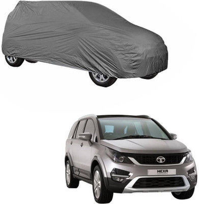 ANLOPE Car Cover For Tata Hexa (Without Mirror Pockets)(Grey)