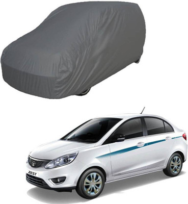 COVERPLANET Car Cover For Tata Zest (Without Mirror Pockets)(Grey)