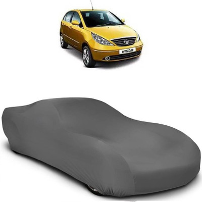 ANLOPE Car Cover For Tata Vista (Without Mirror Pockets)(Grey)
