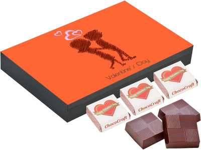 

CHOCOCRAFT Valentine Gifts - Valentine Chocolate - 6 Chocolate Box Truffles(1000 g)