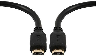 

swaggers Hdmi CABLE Male to Male V1.4 1080P Cable 5 METER BLACK HDMI Cable(Compatible with LAPTOP,COMPUTER,PC, Black)