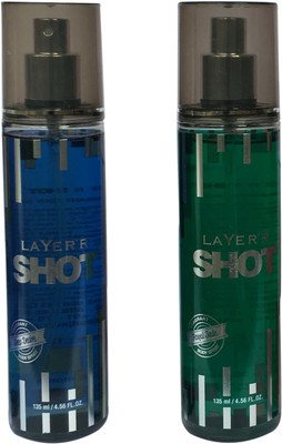 

LAYER'R DEEP DESIRE AND ROYAL JADE (PACK OF 2) Body Spray - For Men(135 ml)