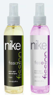 

Nike Fission For Men and Women, 200ML for Each - (400ML, Pack of 2) Body Mist - For Men & Women(400 ml, Pack of 2)