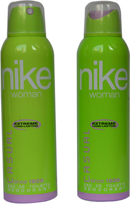 

Nike Casual Green (Pack of 2) Body Spray - For Women(400 ml, Pack of 2)