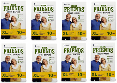 

NOBEL HYGIENE FRIENDS Adult Diapers - XL(80 Pieces)