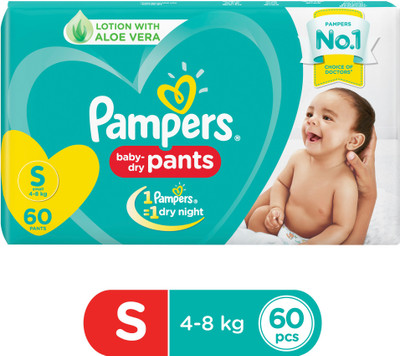 

Pampers Pants Diapers - S(60 Pieces)