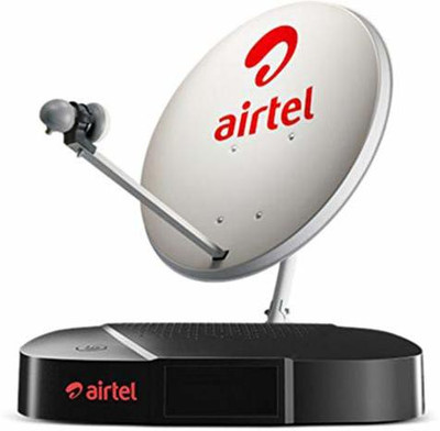 

Airtel Digital TV HD Set top Box 1 month Regional Pack HD