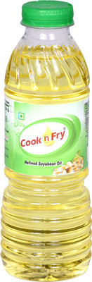 

Cook n Fry Refined Soyabean Oil Plastic Bottle(500 ml)
