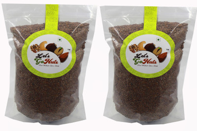 

LET'S GO NUTS Brown Flax Seeds(1500 g, Pack of 2)