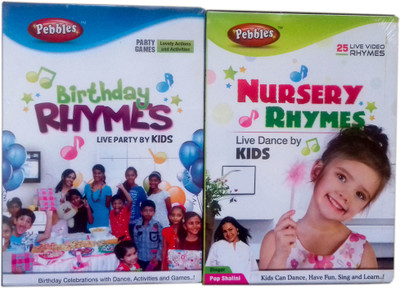 

kidoz kingdom PEBBLES BIRTHDAY RHYMES & NURSERY RHYMES WITH LIVE DANCE BY KIDS(CD,DVD)