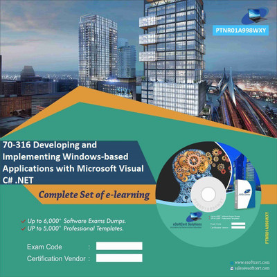 

PTNR01A998WXY 70-316 Developing and Implementing Windows-based Applications with Visual C# .NET Practice Exam E-Book Set(DVD)